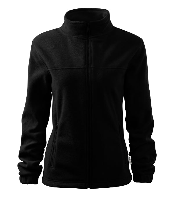 Jacket 504 Fleece dámsky — čierna 01 (brand label)