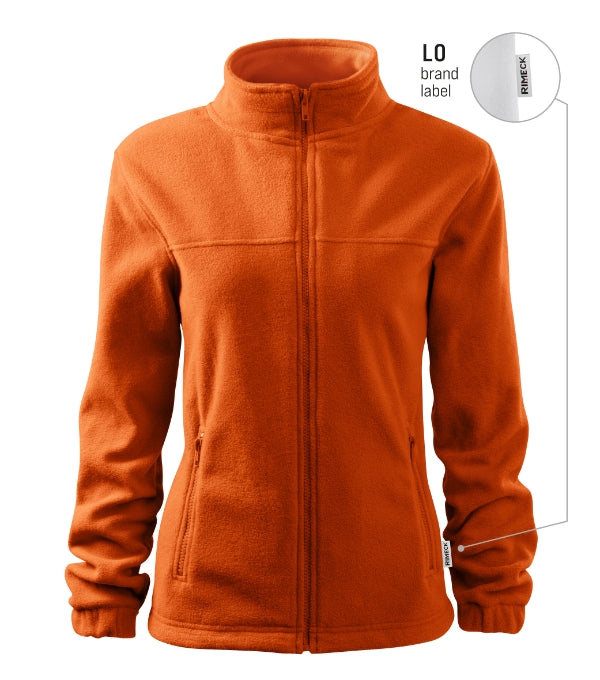Jacket 504 Fleece dámsky — oranžová 11 (brand label)