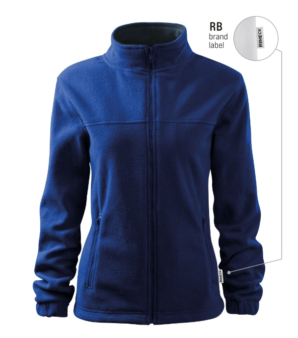 Jacket 504 Fleece dámsky — kráľovská modrá 05 (brand label)