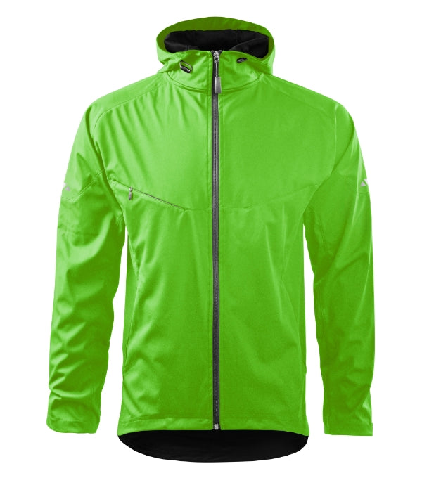 Cool 515 Softshellová bunda pánska — green apple