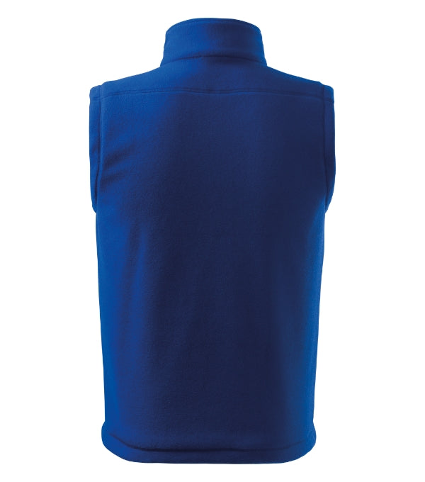Next 518 Fleece vesta unisex — kráľovská modrá
