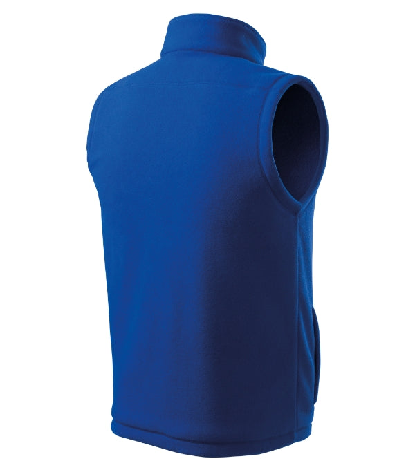 Next 518 Fleece vesta unisex — kráľovská modrá