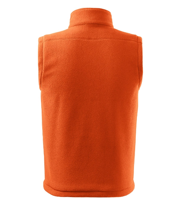 Next 518 Fleece vesta unisex — oranžová
