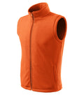 Next 518 Fleece vesta unisex — oranžová