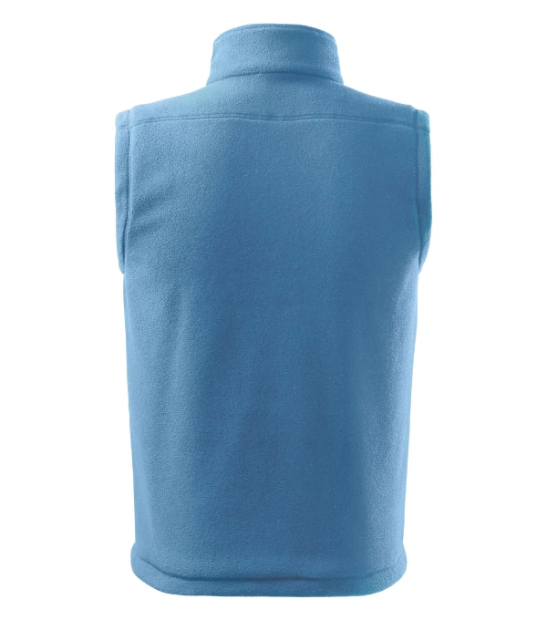 Next 518 Fleece vesta unisex — svetlomodrá