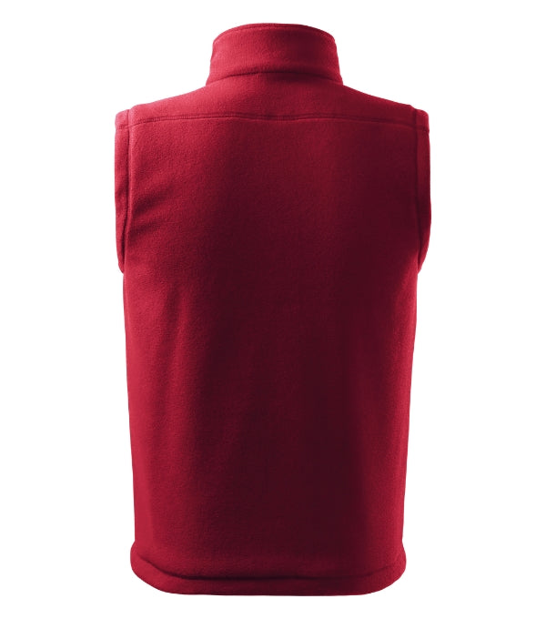 Next 518 Fleece vesta unisex — marlboro červená