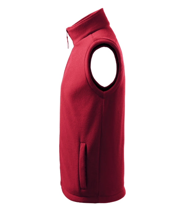 Next 518 Fleece vesta unisex — marlboro červená