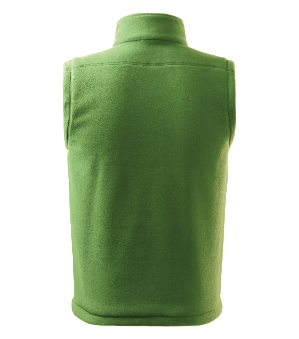 Next 518 Fleece vesta unisex — hrášková zelená