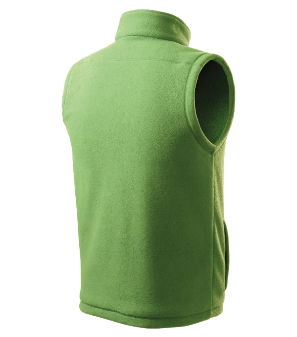 Next 518 Fleece vesta unisex — hrášková zelená