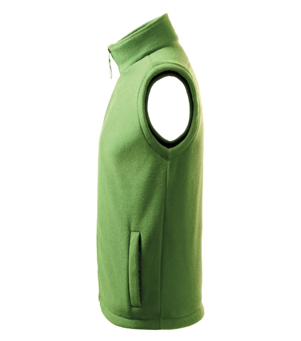 Next 518 Fleece vesta unisex — hrášková zelená