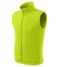Next 518 Fleece vesta unisex — limetková