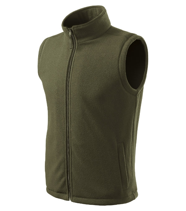 Next 518 Fleece vesta unisex — military