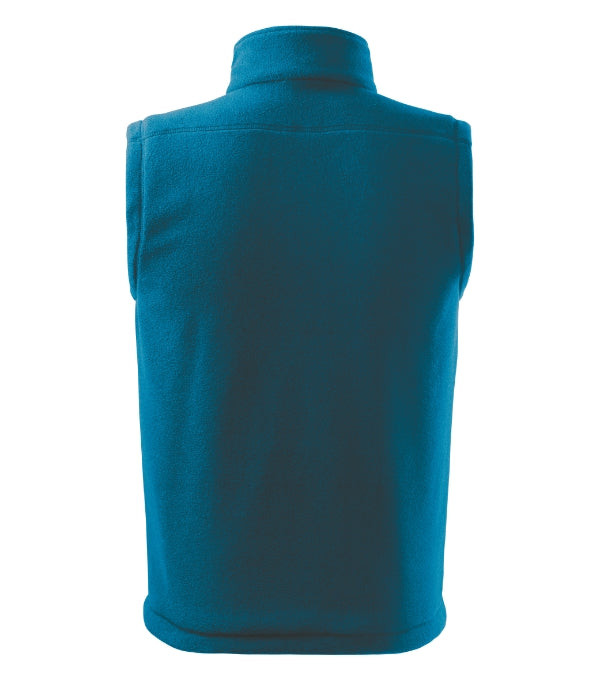 Next 518 Fleece vesta unisex — petrol blue