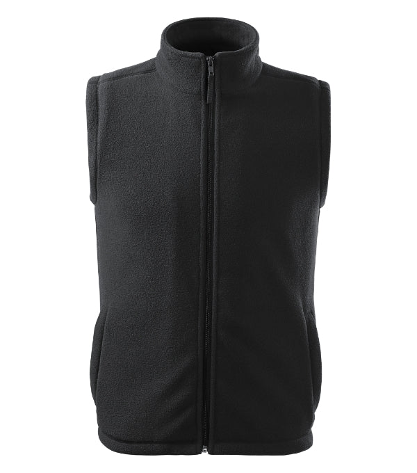 Next 518 Fleece vesta unisex — ebony gray