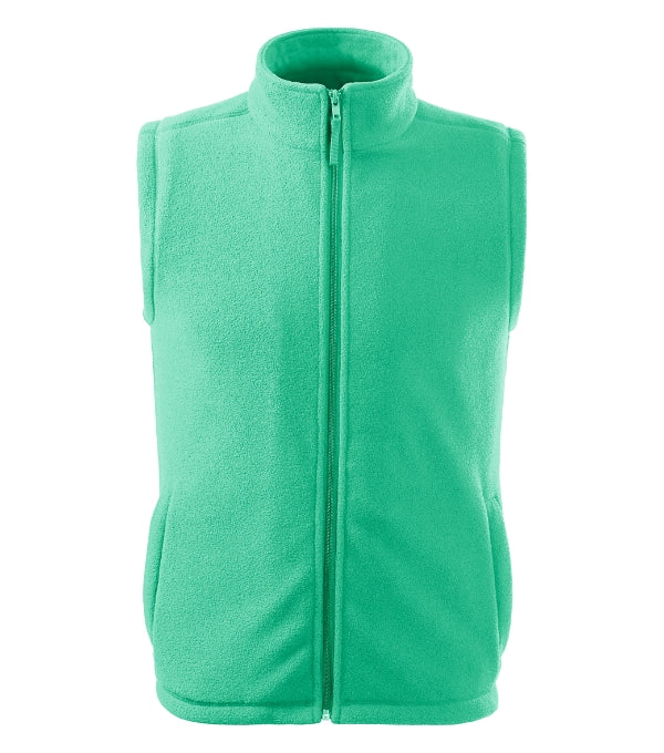 Next 518 Fleece vesta unisex — mätová