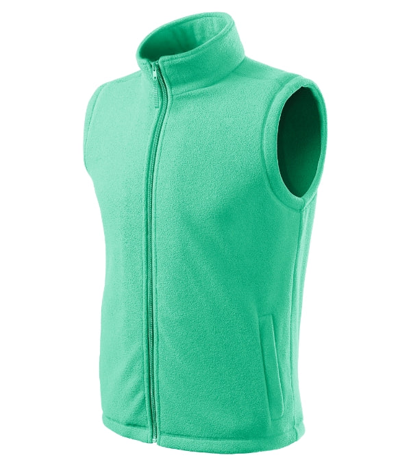 Next 518 Fleece vesta unisex — mätová