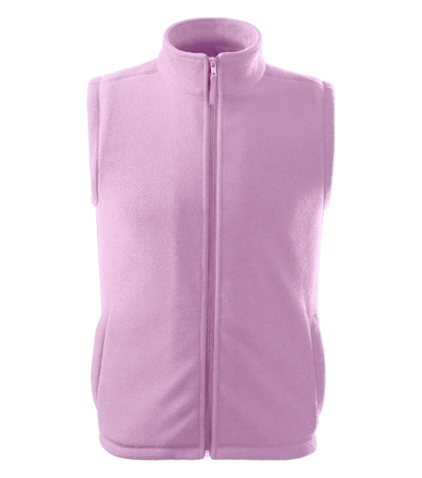 Next 518 Fleece vesta unisex — orchideová