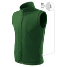Next 518 Fleece vesta unisex — fľaškovozelená 06 (brand label)