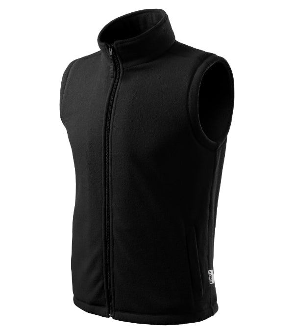Next 518 Fleece vesta unisex — čierna 01 (brand label)