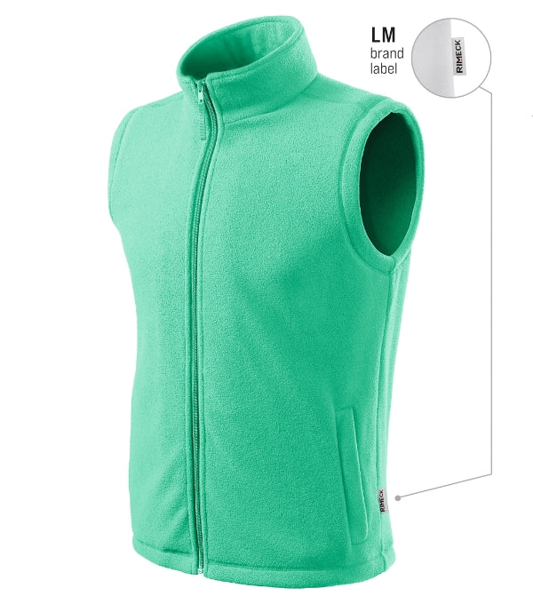 Next 518 Fleece vesta unisex — mätová 95 (brand label)
