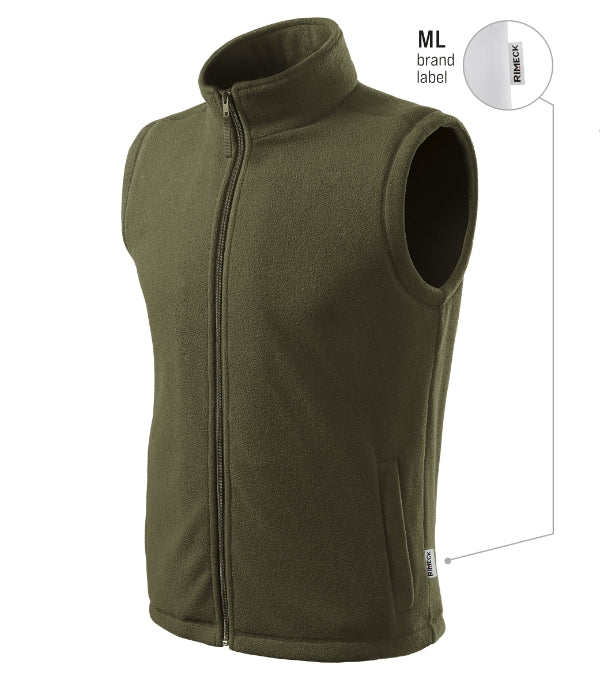 Next 518 Fleece vesta unisex — military 69 (brand label)