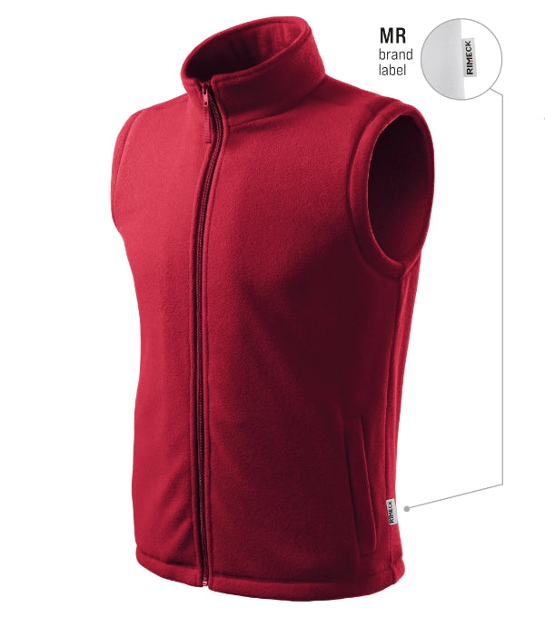 Next 518 Fleece vesta unisex — marlboro červená 23 (brand label)