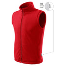 Next 518 Fleece vesta unisex — červená 07 (brand label)