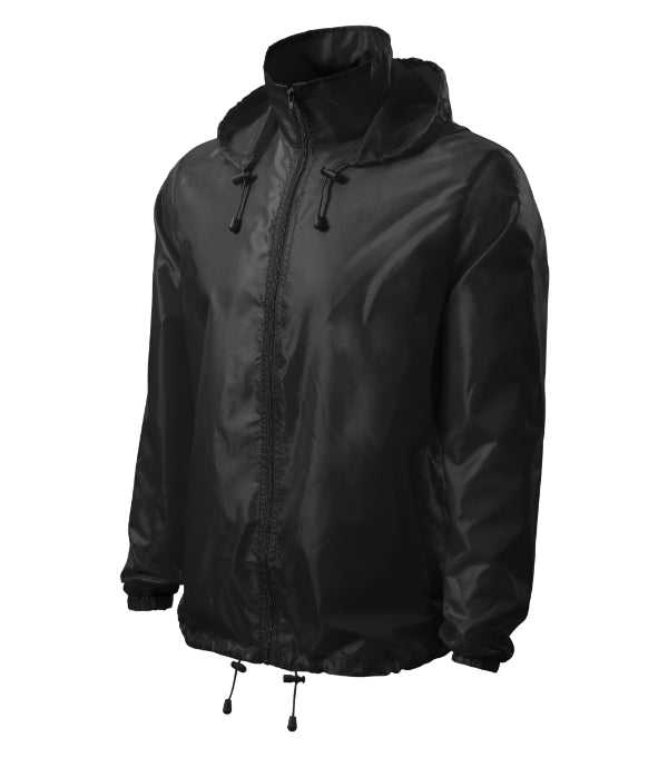 Windy 524 Vetrovka unisex — čierna