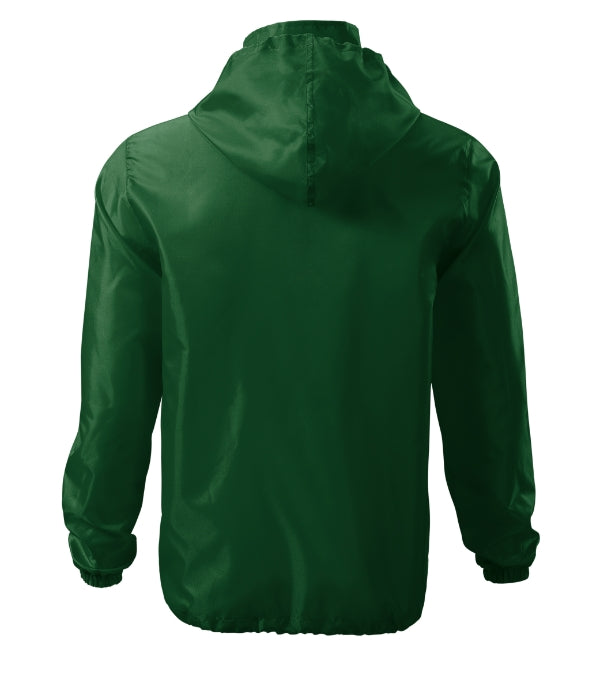 Windy 524 Vetrovka unisex — fľaškovozelená