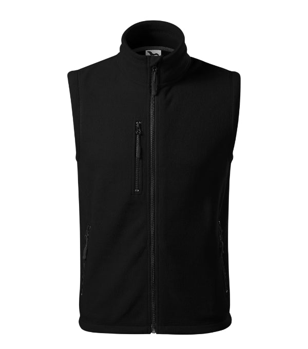 Exit 525 Fleece vesta unisex — čierna