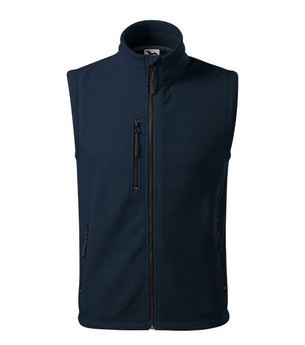 Exit 525 Fleece vesta unisex — tmavomodrá