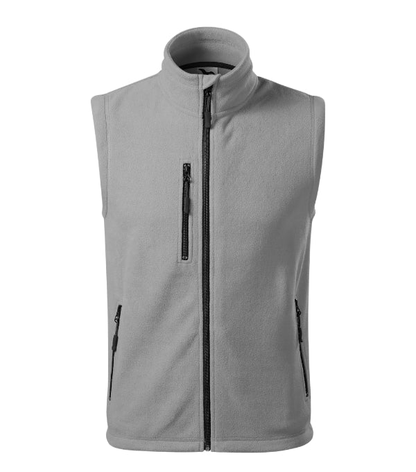 Exit 525 Fleece vesta unisex — svetlo sivá