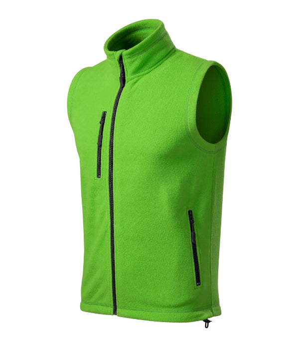 Exit 525 Fleece vesta unisex — green apple