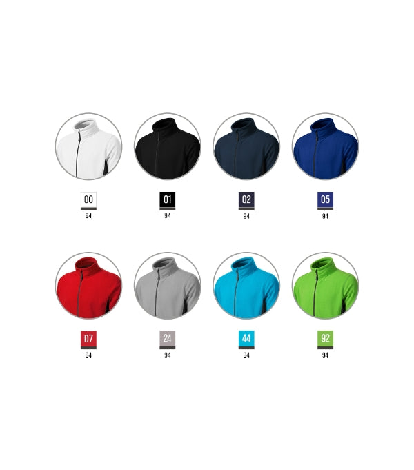 Frosty 527 Fleece pánsky — biela
