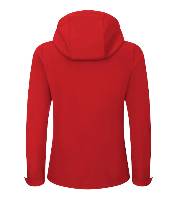 Trail 549 Softshellová bunda dámska — červená