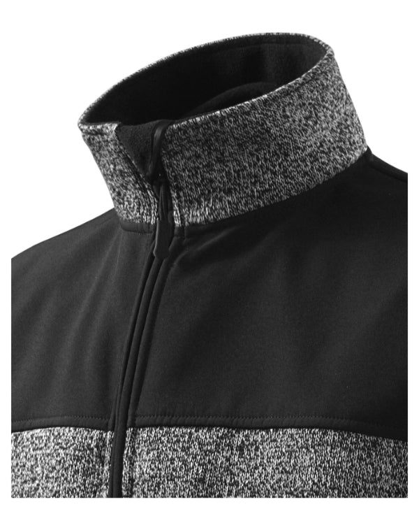 Casual 550 Softshellová bunda pánska — knit gray
