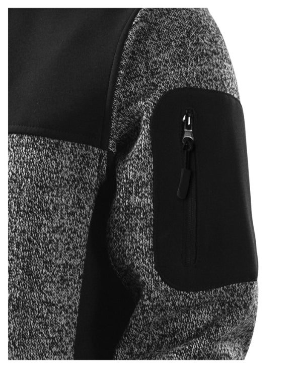 Casual 550 Softshellová bunda pánska — knit gray