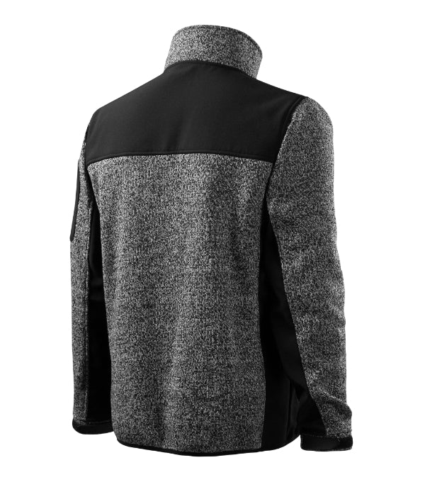 Casual 550 Softshellová bunda pánska — knit gray