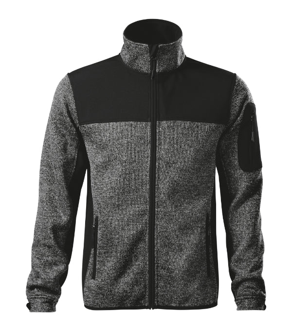 Casual 550 Softshellová bunda pánska — knit gray