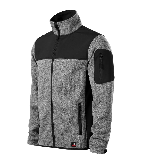 Casual 550 Softshellová bunda pánska — knit light gray