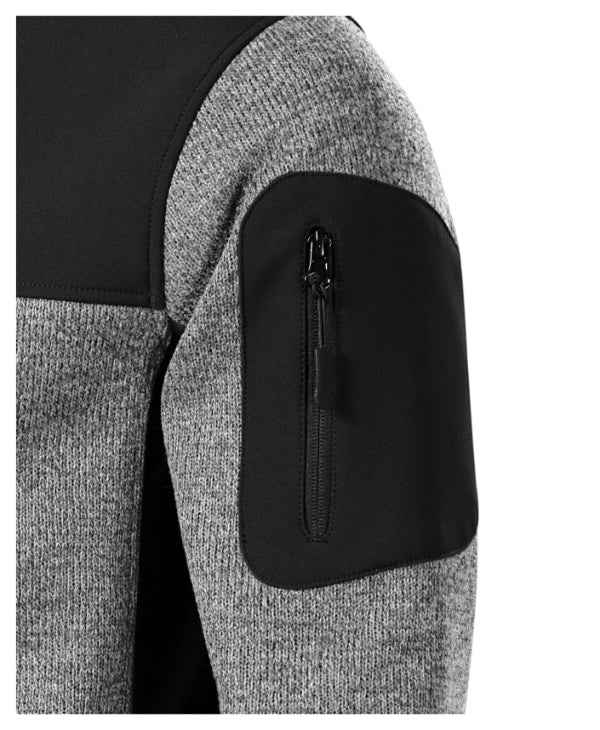 Casual 550 Softshellová bunda pánska — knit light gray