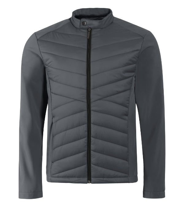 Cross 555 Hybridná bunda pánska — light anthracite