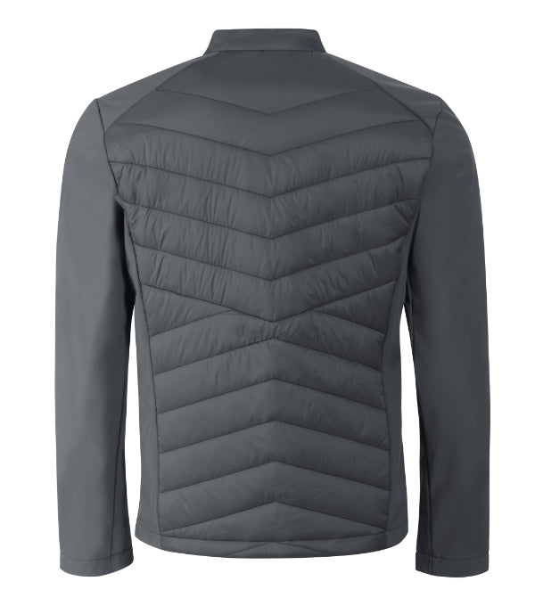 Cross 555 Hybridná bunda pánska — light anthracite