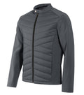 Cross 555 Hybridná bunda pánska — light anthracite