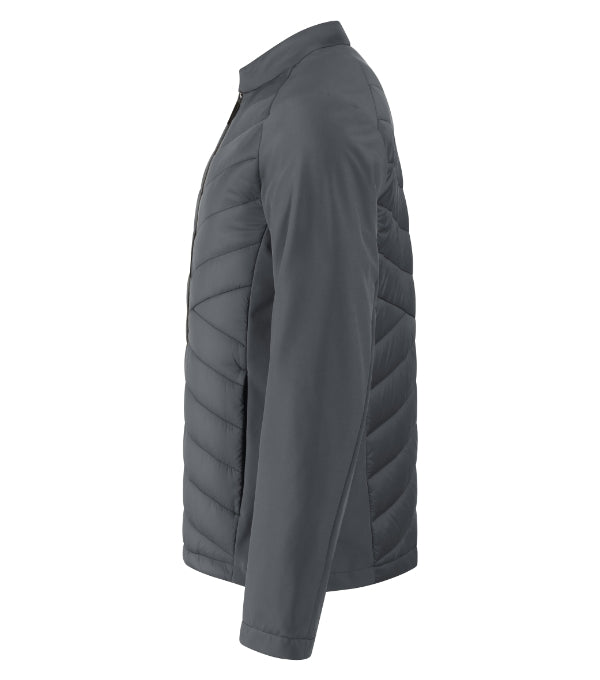 Cross 555 Hybridná bunda pánska — light anthracite