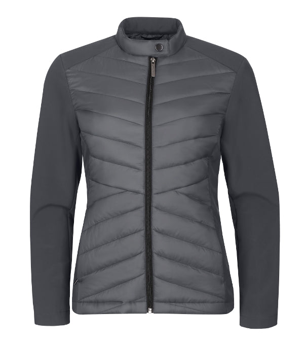 Cross 556 Hybridná bunda dámska — light anthracite