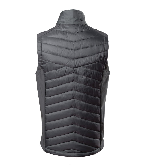 Cross 557 Hybridná vesta pánska — light anthracite