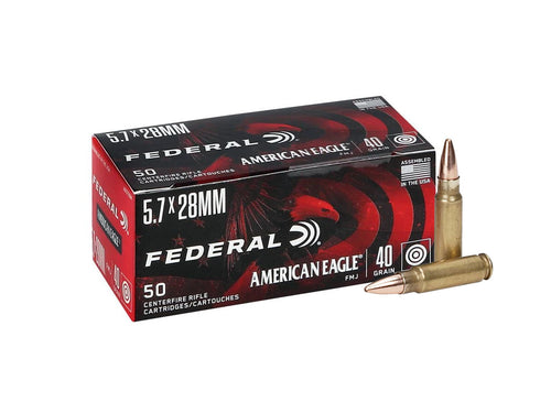 5,7x28mm American Eagle 40gr/2,59g FMJ (AE5728A)