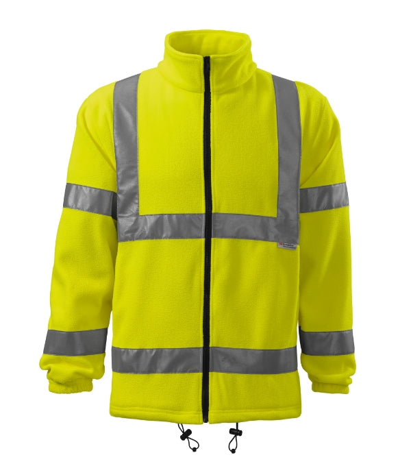 HV Fleece Jacket 5V1 Fleece unisex — fluorescenčná žltá