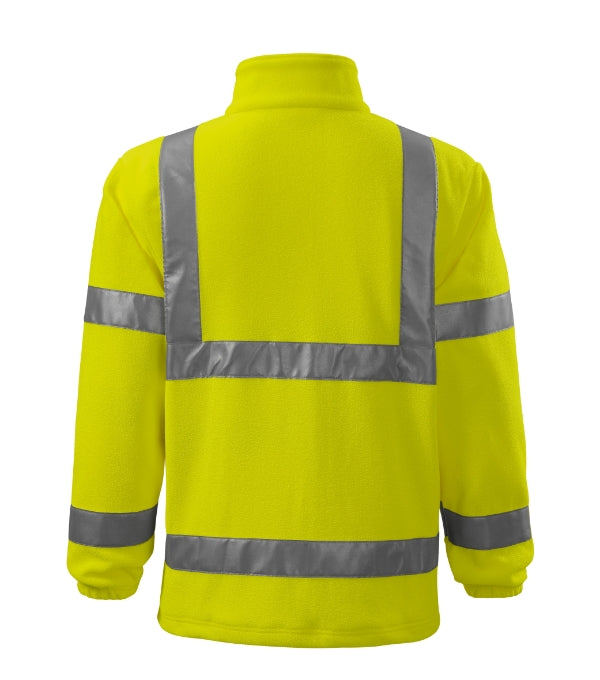 HV Fleece Jacket 5V1 Fleece unisex — fluorescenčná žltá